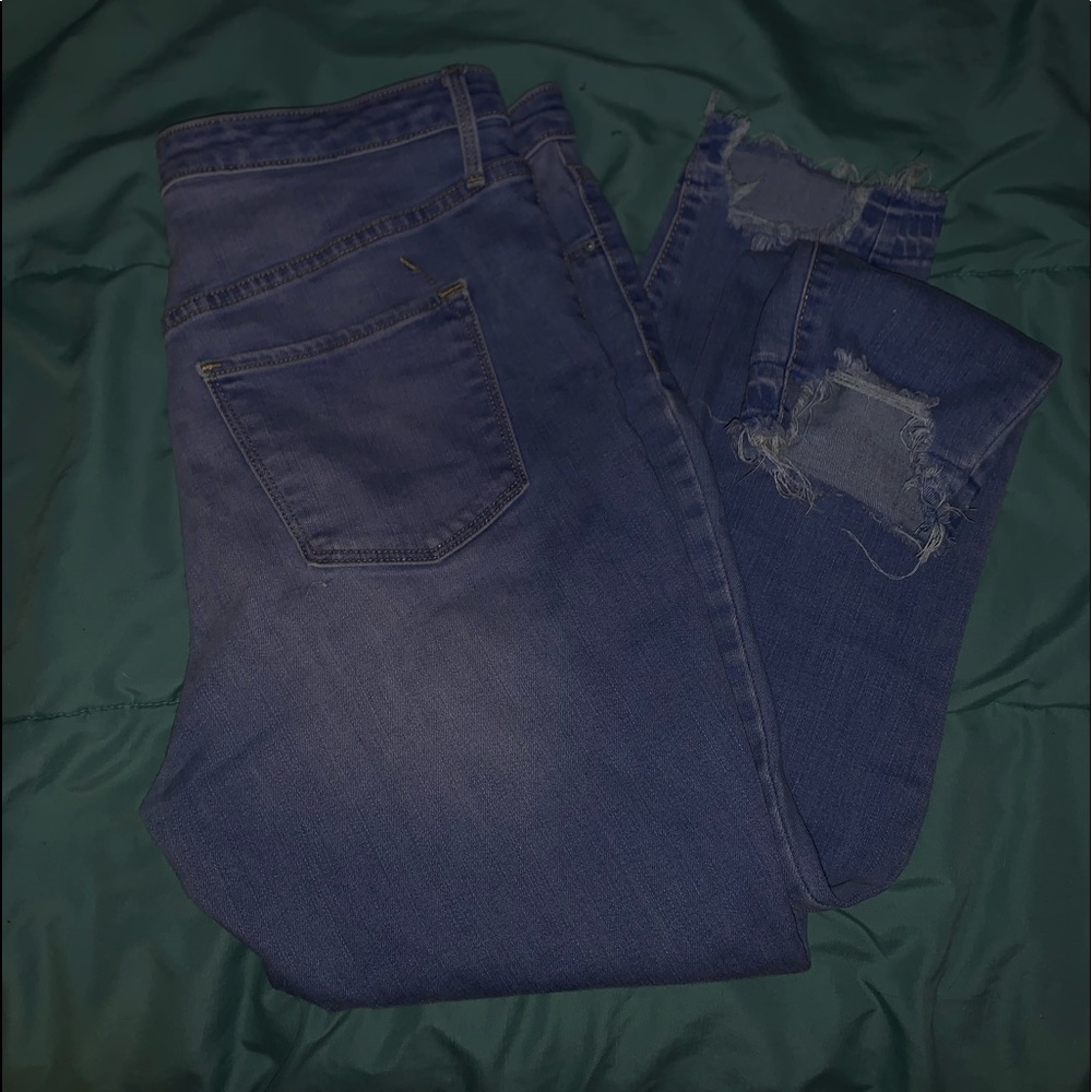 High Rise Jegging Crop by Mossimo Denim